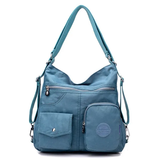 Women Shoulder Bags Waterproof Nylon Lady Sling Messenger Bag Female Tote Crossbody Bags For