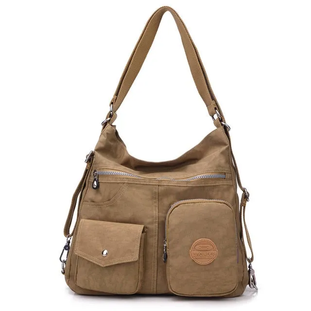 Women Shoulder Bags Waterproof Nylon Lady Sling Messenger Bag Female Tote Crossbody Bags For