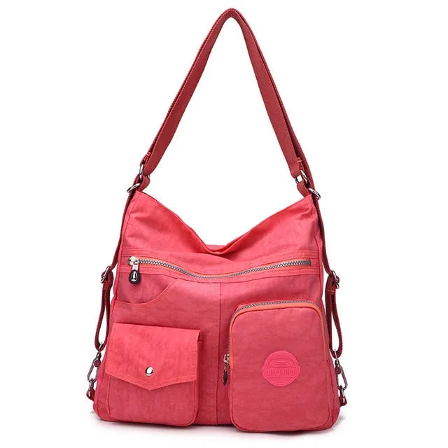 Women Shoulder Bags Waterproof Nylon Lady Sling Messenger Bag Female Tote Crossbody Bags For