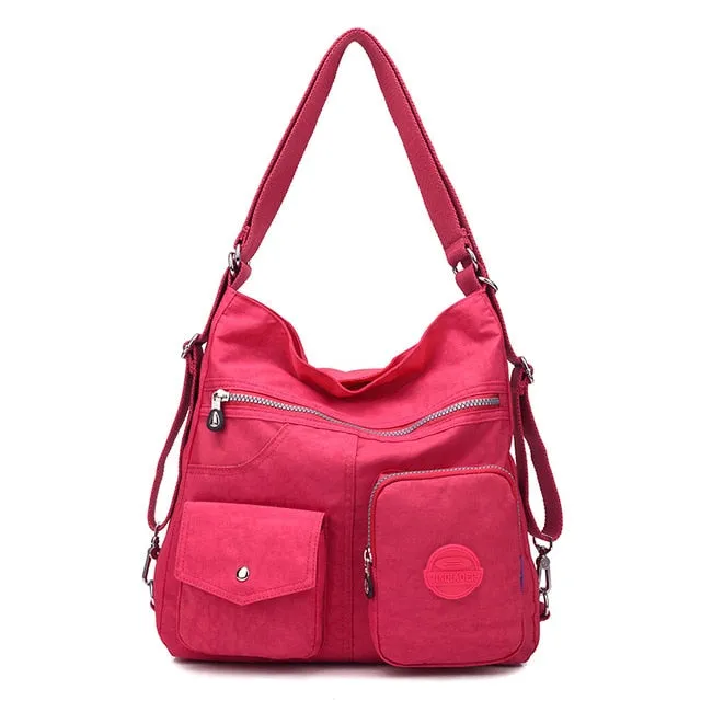 Women Shoulder Bags Waterproof Nylon Lady Sling Messenger Bag Female Tote Crossbody Bags For
