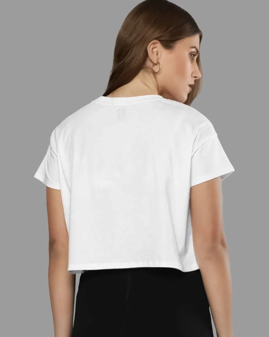 Womens Cropped TShirt Funky Street