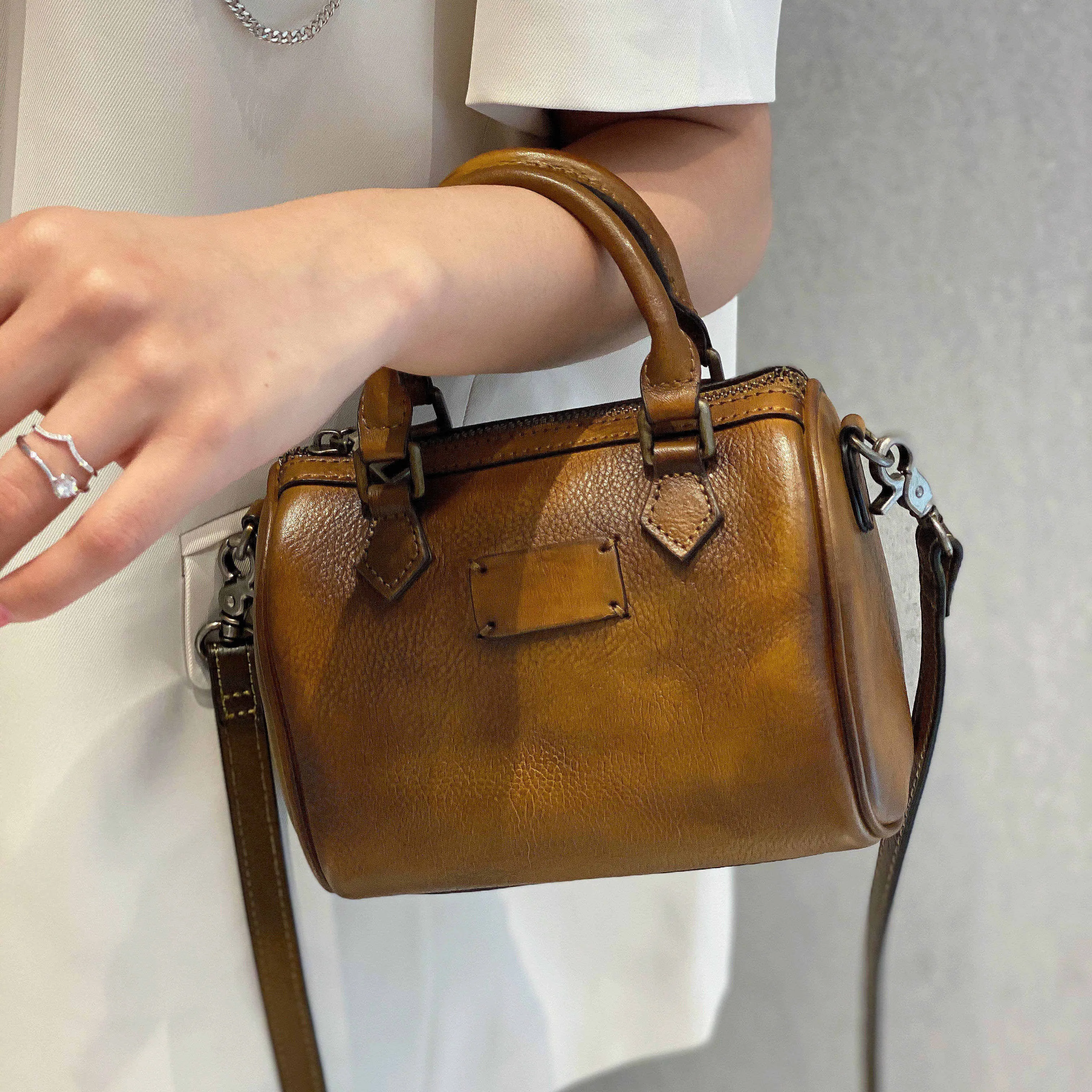 Womens Small Shoulder Bags Genuine Leather Handbags For Women